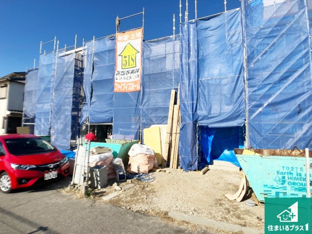 明石市朝霧南町　第2期　新築一戸建ての外観|周辺は落ち着いた街並みの住宅地！子育てがしやすい住環境です！まだ未完成ですが、現地でしかわからない事もございます。是非一度ご覧ください。