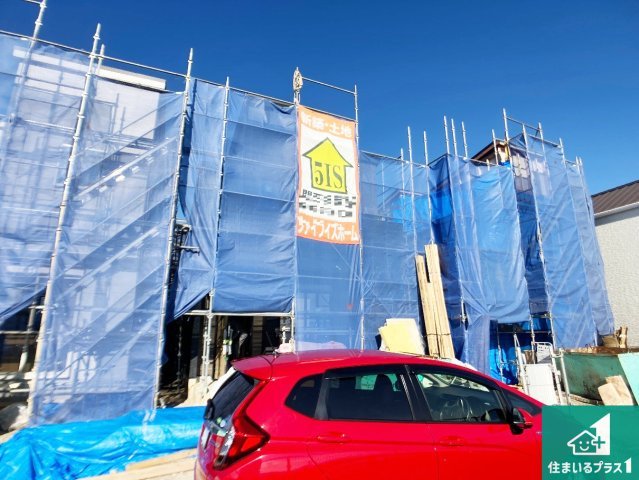 明石市朝霧南町　第2期　新築一戸建ての外観|周辺は落ち着いた街並みの住宅地！子育てがしやすい住環境です！まだ未完成ですが、現地でしかわからない事もございます。是非一度ご覧ください。