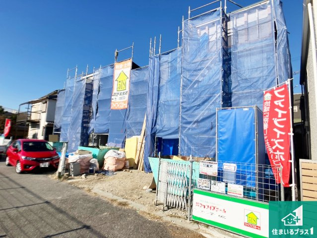 明石市朝霧南町　第2期　新築一戸建ての外観|周辺は落ち着いた街並みの住宅地！子育てがしやすい住環境です！まだ未完成ですが、現地でしかわからない事もございます。是非一度ご覧ください。