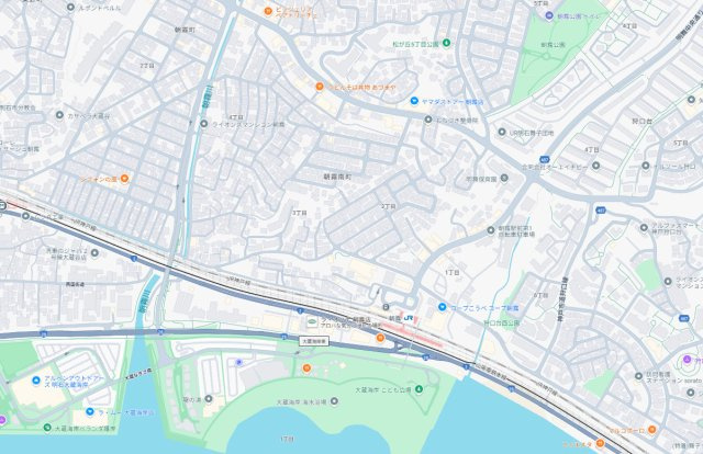 明石市朝霧南町　第2期　新築一戸建ての地図