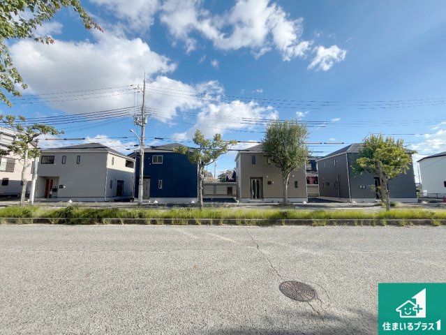 神戸市西区大沢　第1期　新築一戸建ての外観|お客様に長く安心して住んでいだだける事にこだわった家づくり！住んでからのアフターサービスにもしっかりと取り組んでいます！