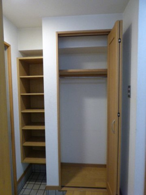 【収納】 | ミレーユ・ステディア（短期滞在向けプランA） | 玄関にはシューズボックス、クローゼットを設置しております。