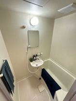 コンパクトで使いやすいお風呂です