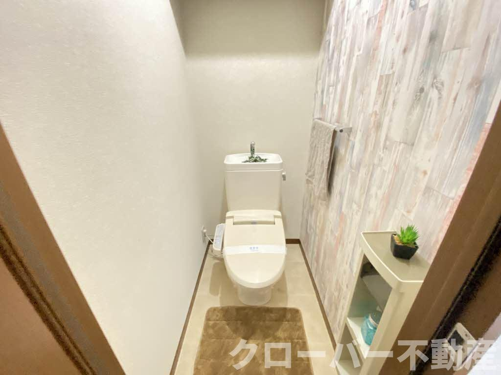 コスモタウン森岡Ⅱ A棟のトイレ