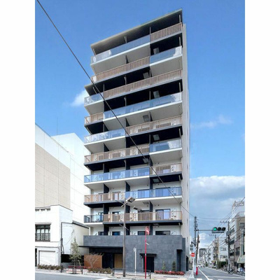 【外観】 | ジオエント浅草雷門 | 外観は落ち着いています