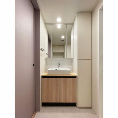 【洗面所】 | ジオエント浅草雷門 | コンパクトで使いやすい洗面所