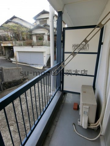 むつみマンションのバルコニー
