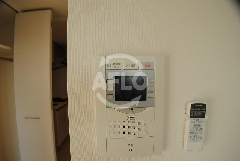 LUMINOUS桜川のセキュリティ|アーバンパーク難波　モニター付きインターフォン