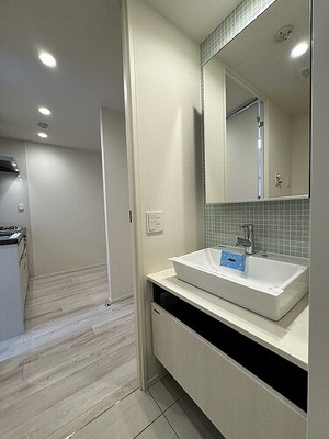 【洗面所】 | ライオンズ千代田岩本町ミレスーＫＤＡ | 洗面所　※2024年4月撮影