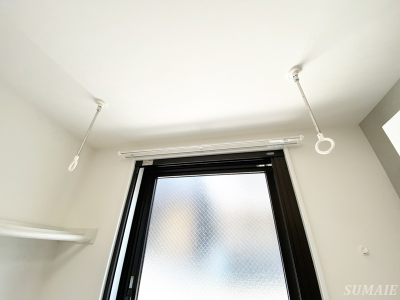 Monologueの設備|物干し竿つけられます☆