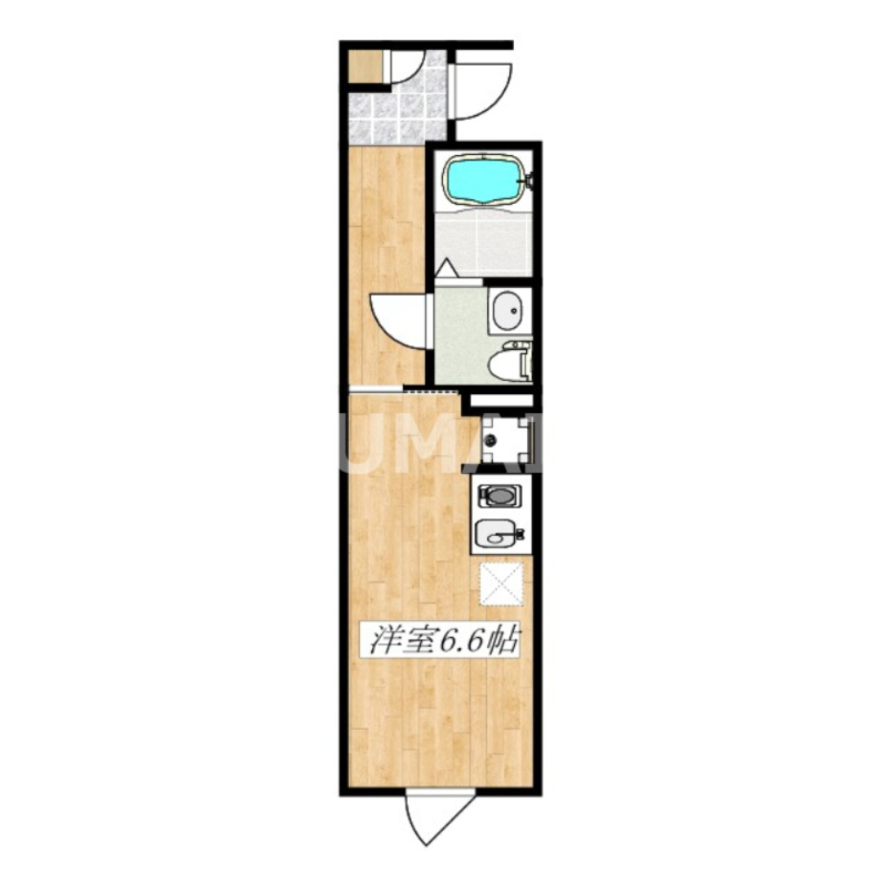 Monologueの間取り|西向きです☆