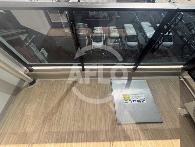 シーズンフラッツ中崎のバルコニー|シーズンフラッツ中崎　バルコニー