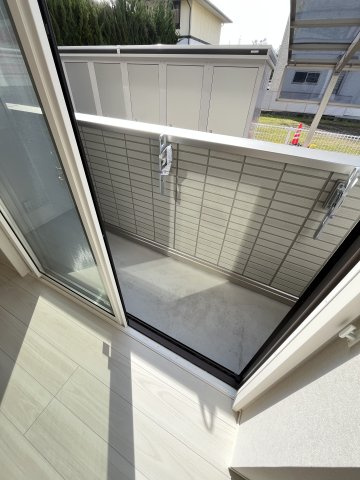 パーシモン駅南Ⅱのバルコニー