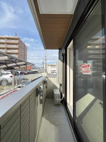 パーシモン駅南Ⅱのバルコニー