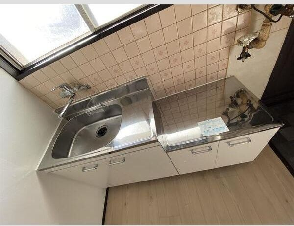 ナカジョウマンションのキッチン