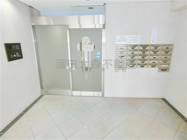 蒲田駅近分譲賃貸マンションのエントランス|エントランス