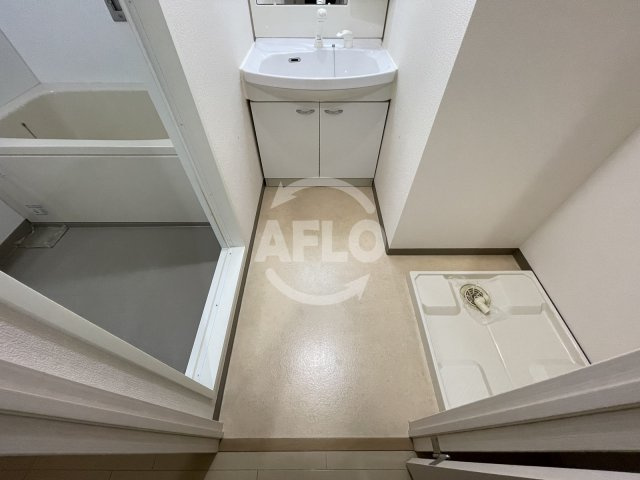 天満泉マンションの洗面所|天満泉マンション　洗面脱衣所