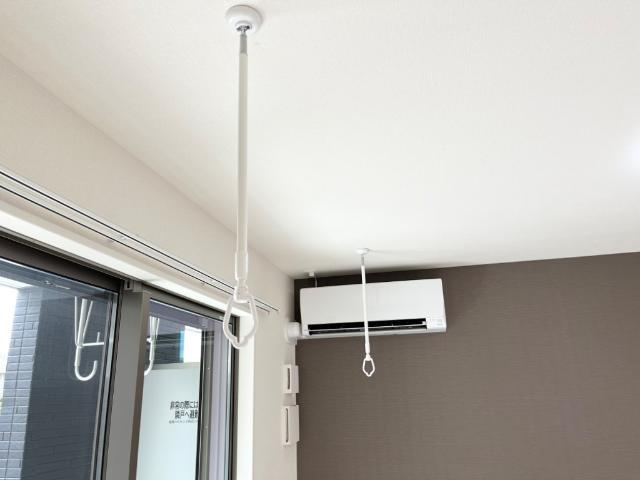 ベルスーズの設備|室内物干（イメージ）