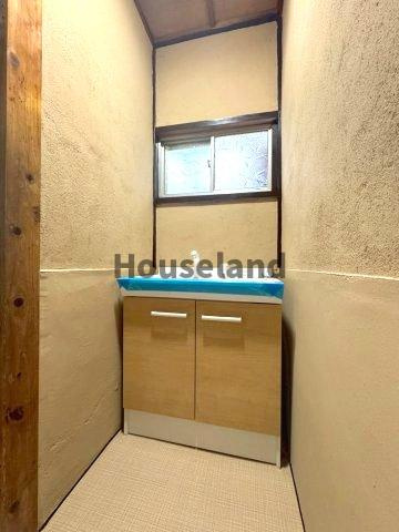 岩橋戸建の独立洗面台