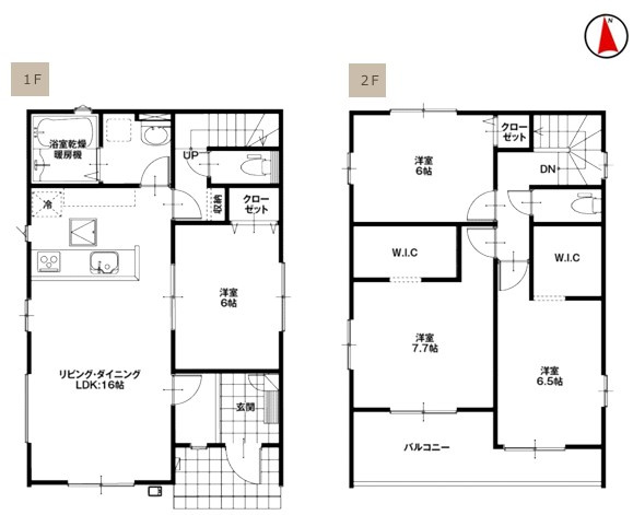 【間取り】 | 上小鳥町2期3号棟