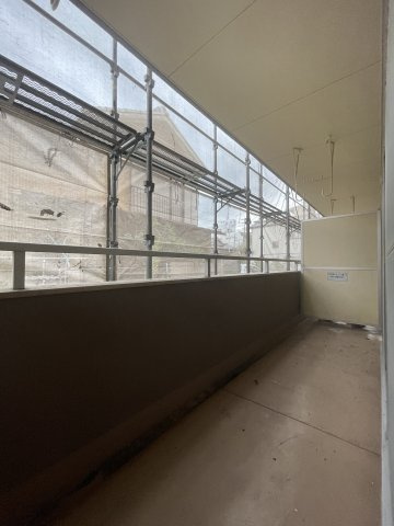 ニシムラハイツのバルコニー