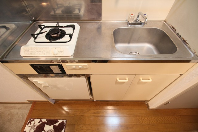 グランブルーアクアのキッチン|使いやすいキッチンです
※現況優先