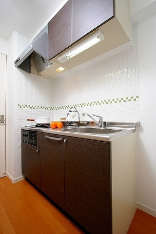 エンクレスト博多Ⅲのキッチン|お料理しやすいキッチンです