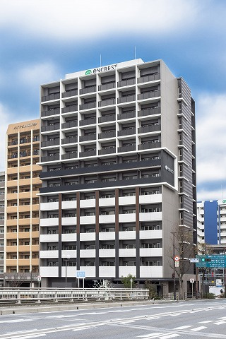 エンクレストベイ天神東Ⅱの外観|きれいな外観です