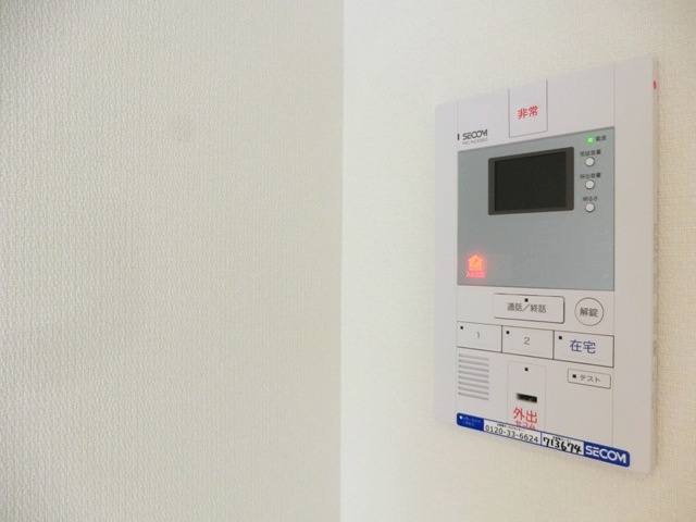 リブリ・ロッソのセキュリティ|★各戸ホームセキュリティ導入済み。★