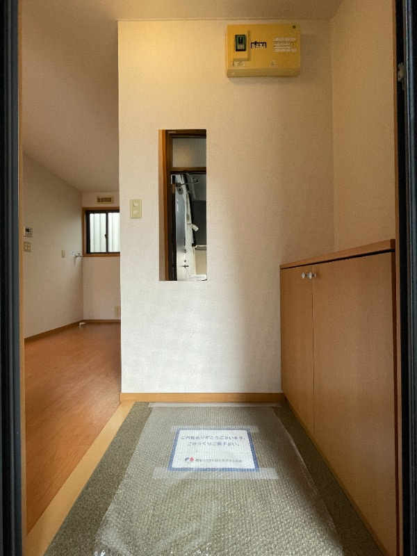 エコーの玄関|★玄関鏡付★