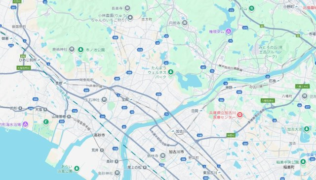 加古川市野口町野口　第7-II期　新築一戸建ての地図