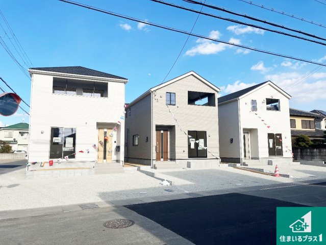 加古川市平岡町土山　第11期　新築一戸建てのトイレ|シンプルなトイレは落ち着く空間！お手入れも簡単です！