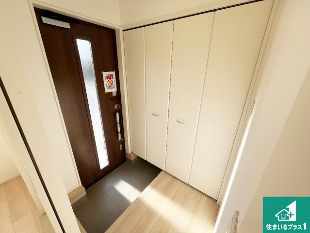 加古川市平岡町土山　第11期　新築一戸建ての外観|周辺は落ち着いた街並みの住宅地！子育てがしやすい住環境です！まだ未完成ですが、現地でしかわからない事もございます。是非一度ご覧ください。