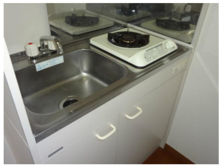 ライフピアカリーナのキッチン