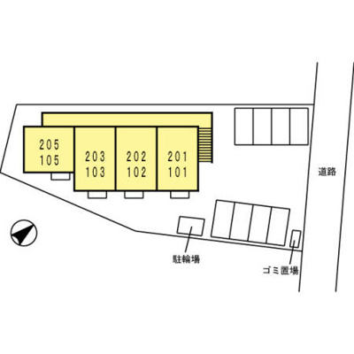 【区画図】 | ラ・ネージュ