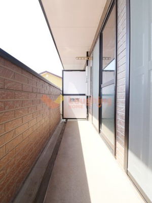 【バルコニー】 | フォブール善導寺【キャッシュバック対象物件】 | 落ち着いた時間を過ごせるバルコニーです