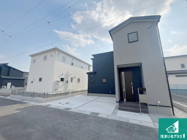 姫路市広畑区才　第8期　新築一戸建ての外観|お客様に長く安心して住んでいだだける事にこだわった家づくり！住んでからのアフターサービスにもしっかりと取り組んでいます！