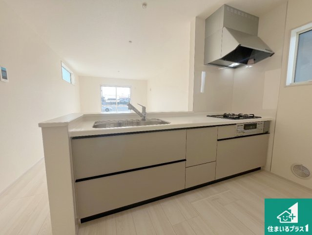 姫路市広畑区才　第8期　新築一戸建ての外観|周辺は落ち着いた街並みの住宅地！子育てがしやすい住環境です！まだ未完成ですが、現地でしかわからない事もございます。是非一度ご覧ください。