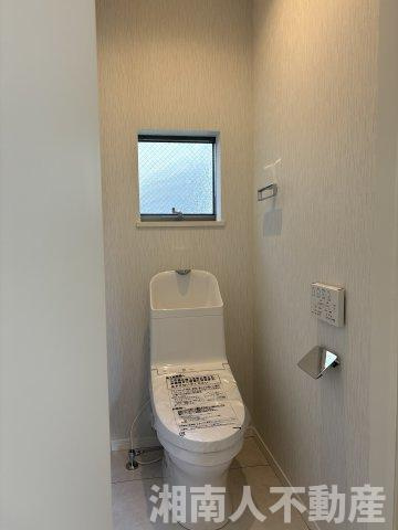 茅ヶ崎市菱沼一丁目　戸建のトイレ|落ち着いたトイレです