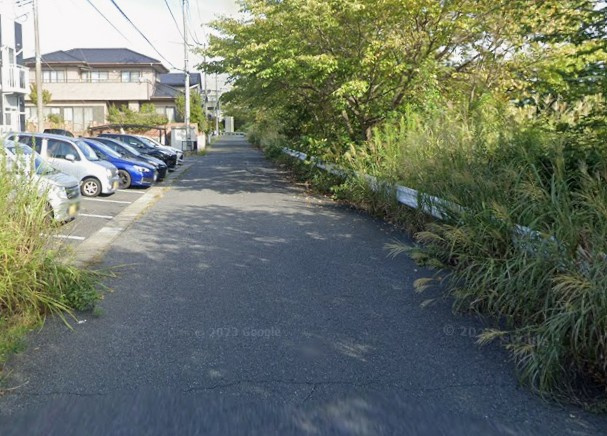 【新築戸建】　いわき市常磐関船町1期　長期優良住宅　【限定1棟】の前面道路含む現地写真|東側6.5ｍ公道