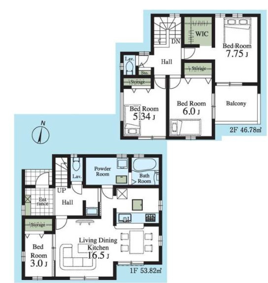 川越市大字的場の新築一戸建