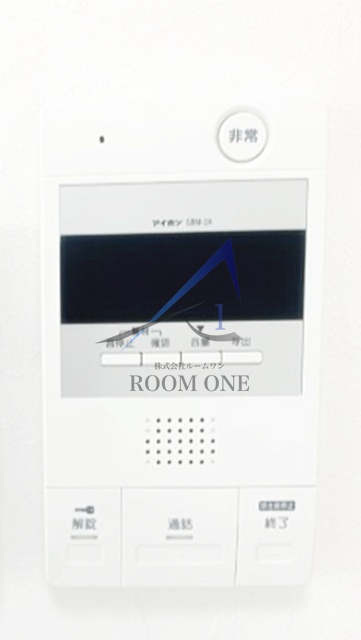 アーネスト蒲田のセキュリティ|モニター付きインターホンです。