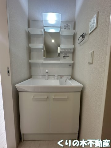 【洗面所】 | セジュール・ポート　C | 脱衣スペースもあります