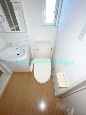 【トイレ】 | カーム鵠沼 | 清潔感のあるトイレです