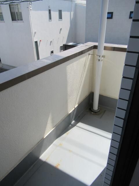 パールハイツのバルコニー