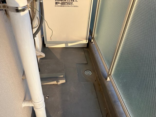 兵庫県公社　伊川谷（３）３号棟のバルコニー|お洗濯にも便利なバルコニー付き