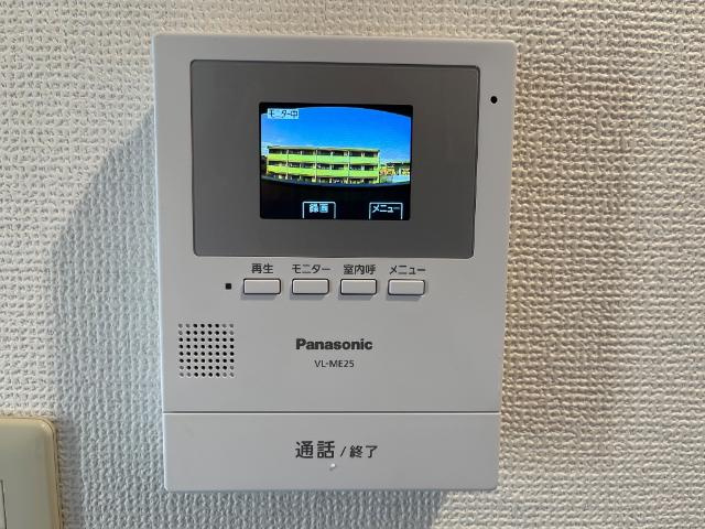 ローズガーデンの内装|カメラ付インターホン