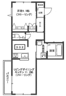 【間取り】 | ラポートＫ | 間取りです。