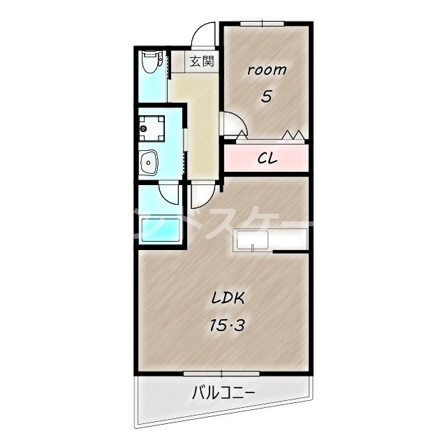 高崎栄町スターレジデンスの間取り|高崎、前橋エリアのお部屋探しはエンドスケープまで！お客様の理想お聞かせ下さい♪