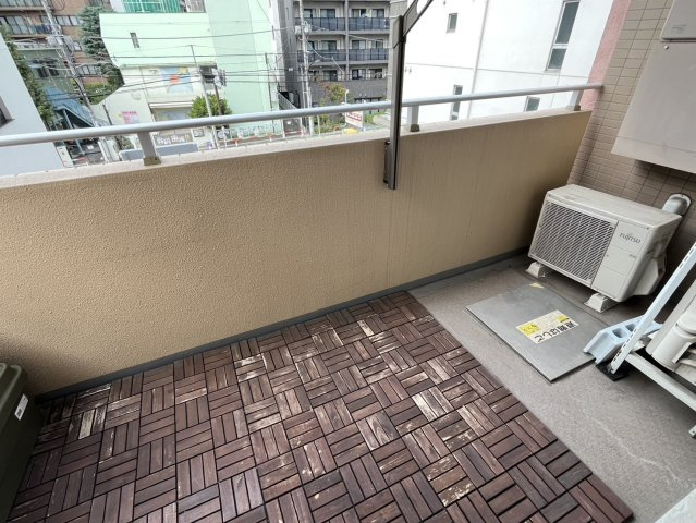 グランスイート ラ・ヴィルのバルコニー